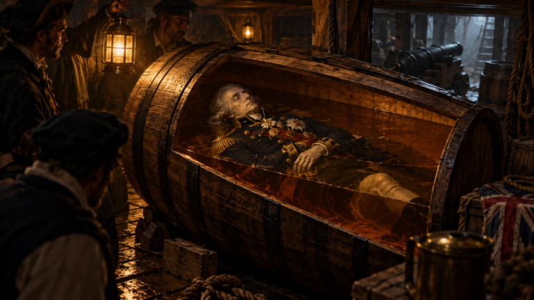 Lord Nelson’s Strange Journey Home